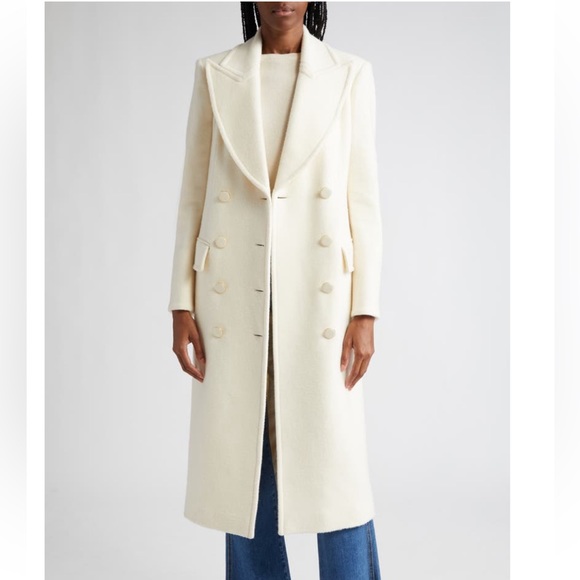 NEW Gorgeous Veronica Beard Nalida Wool Blend Dickey Coat in Ivory - Picture 3 of 13